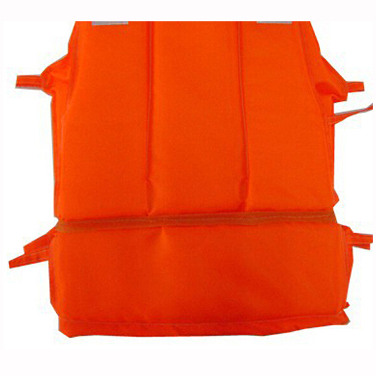 1pc 오렌지 유용한 예방 홍수 성인 거품 수영 구명 조끼 조끼 + 호각 야외 구조 보조 용품